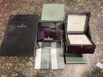 Deluxe Audemars Piguet Black Wooden Watch Box Set